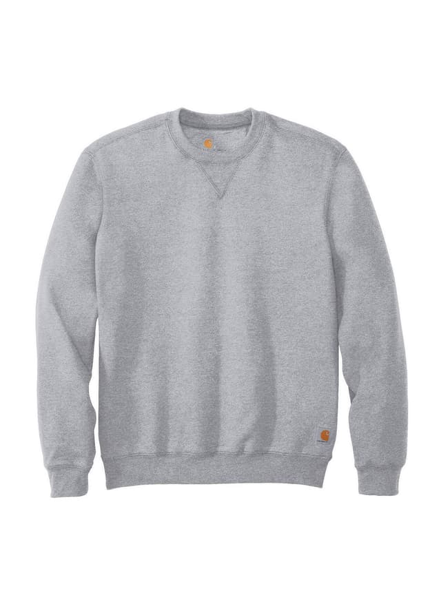 Carhartt Men's Midweight Crewneck Sweatshirt - Light Grey 3XL