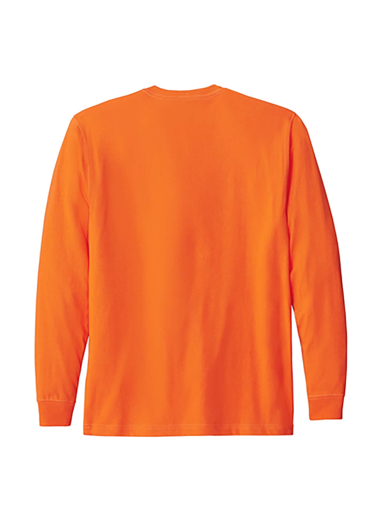 Carhartt Men's Workwear Pocket Long-Sleeve T-Shirt - Orange 3XL