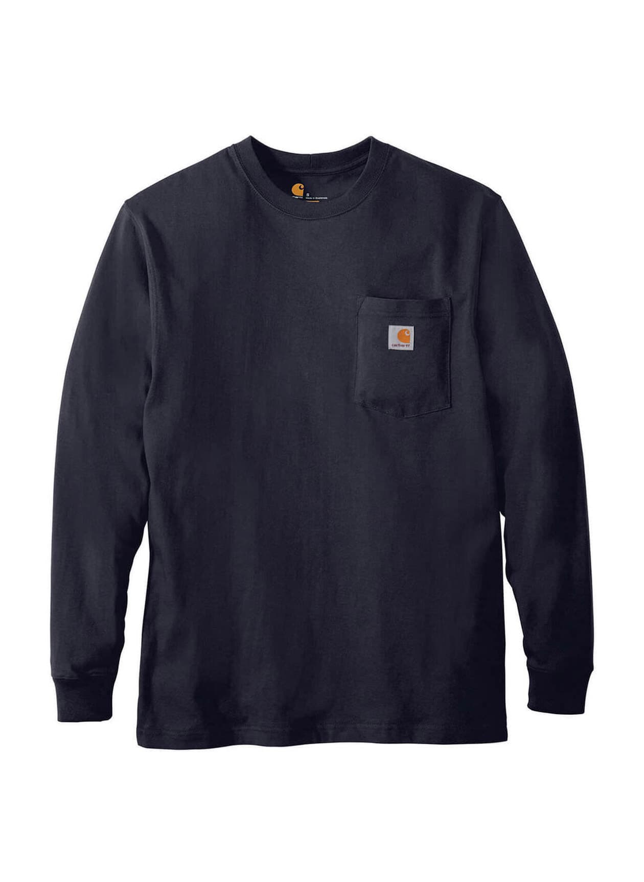 Carhartt Men's Workwear Pocket Long-Sleeve T-Shirt - Navy 3XL
