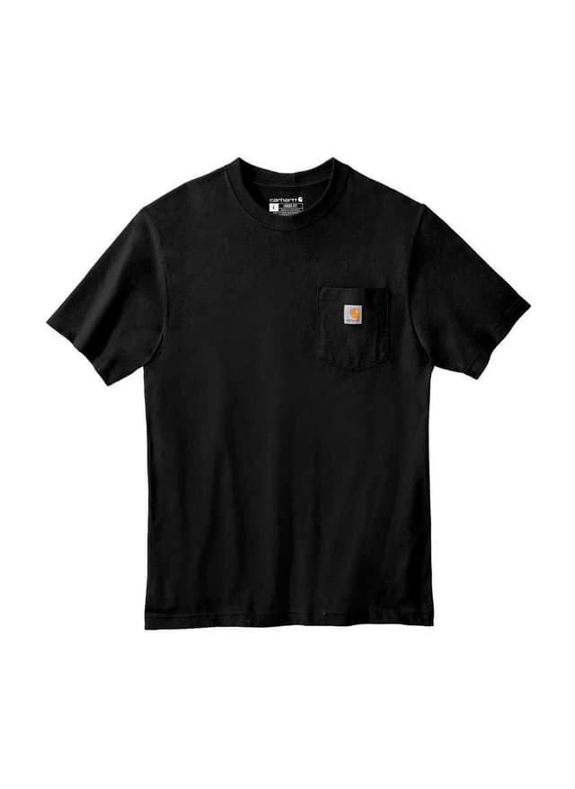 Carhartt Men's Workwear Pocket T-Shirt - Black (BLK) 3XL