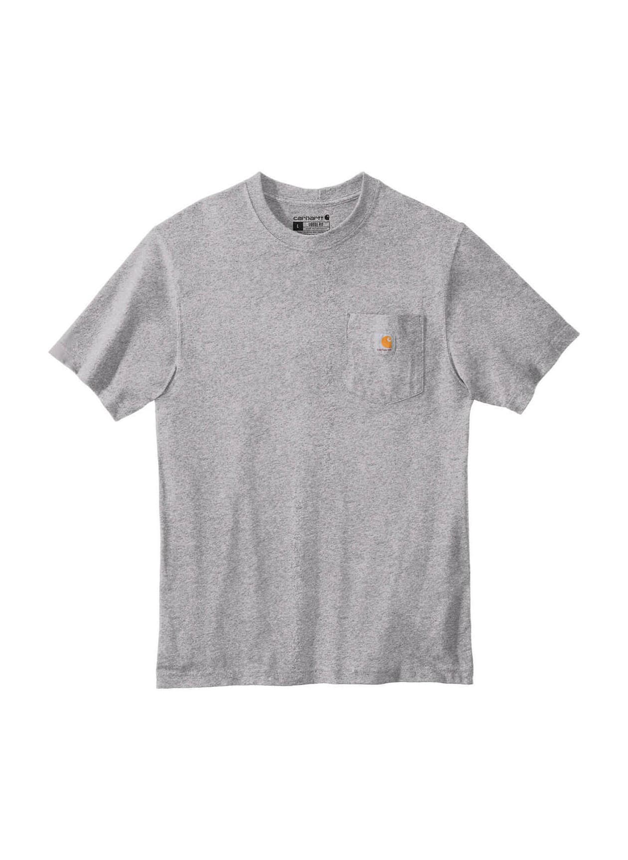 Carhartt Men's Workwear Pocket T-Shirt - Light Grey 3XL