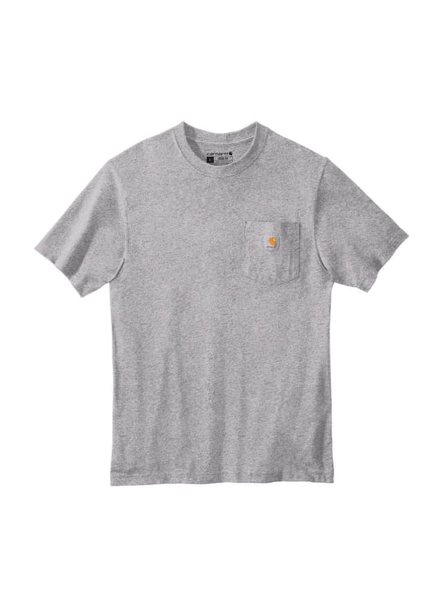 Carhartt Men's Workwear Pocket T-Shirt - Light Grey 3XL