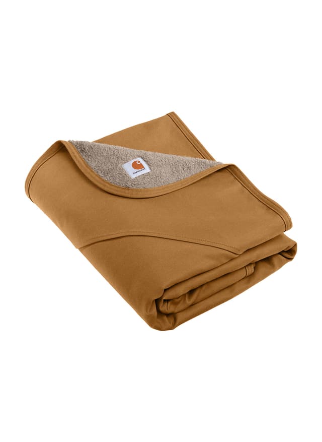 Carhartt Firm Duck Sherpa-Lined Blanket - Brown MISC