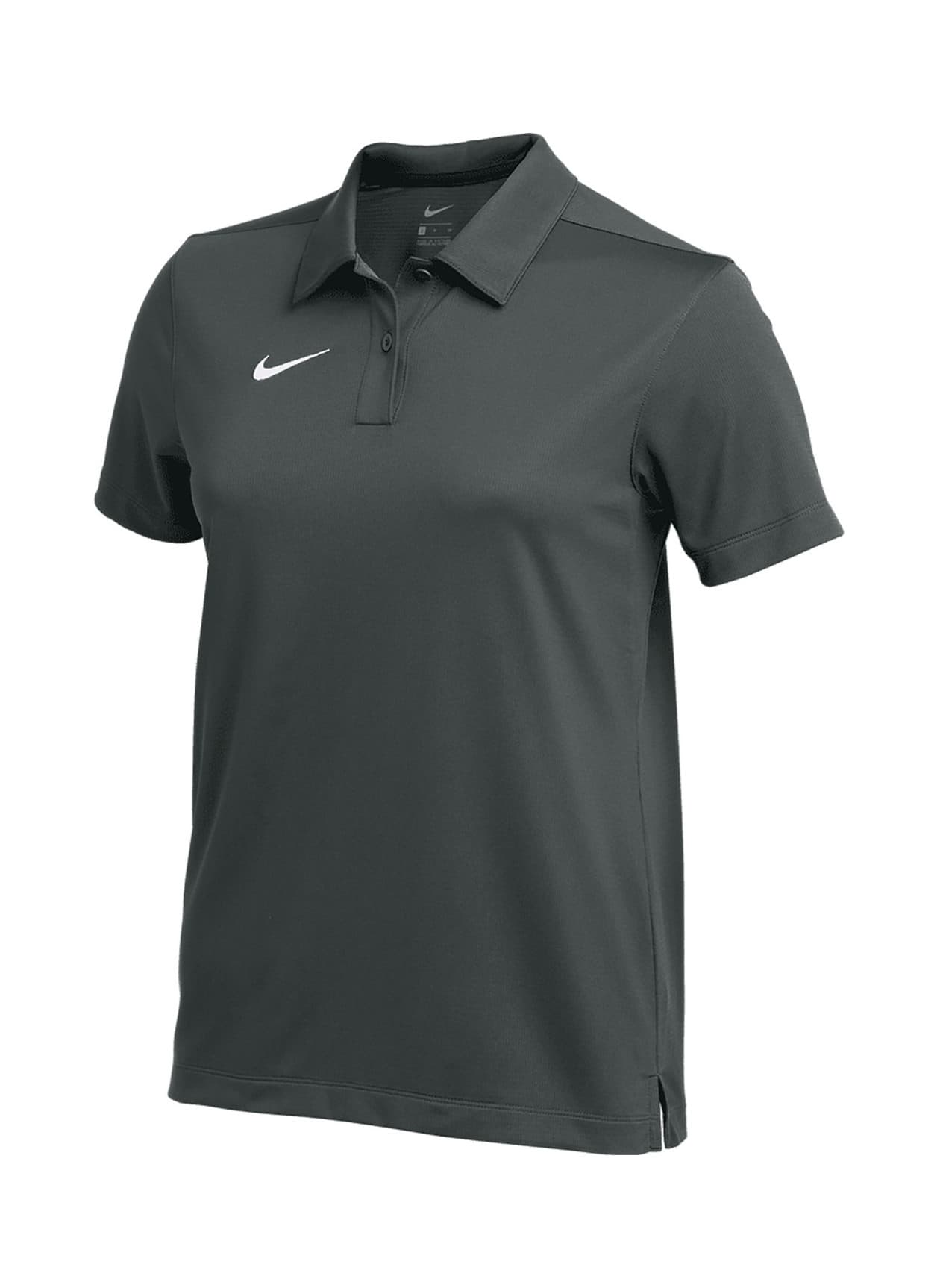 Nike Women's Dri-FIT Franchise Polo - Dark Grey LG