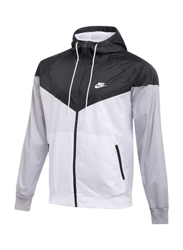 Nike Men's Windrunner Windbreaker - Team Anthracite / White / Wolf Grey (061) 3XL