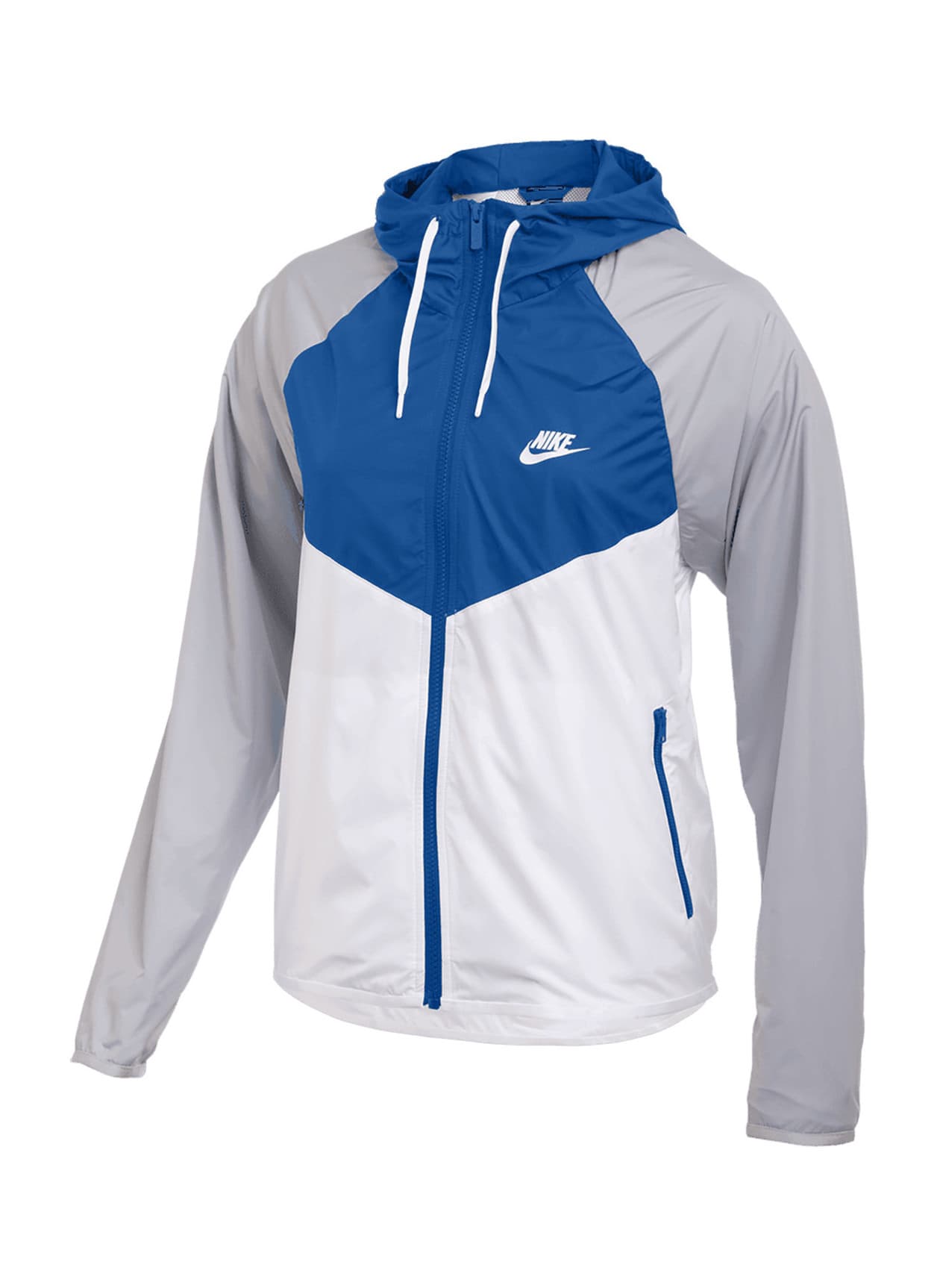 Nike Women's Windrunner Training Jacket - Blue,White,Light Grey LG