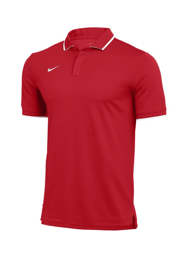 Nike Men's Dri-FIT UV Polo - University Red / White (657) 3XL