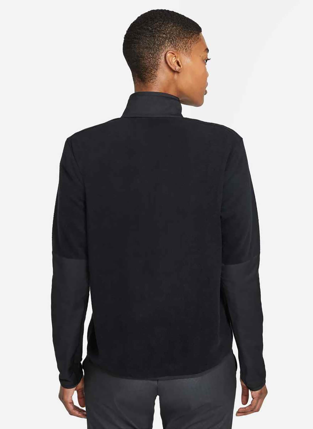 Nike Women's Therma-Fit Victory Half-Zip - Black / Black / White (010) LG