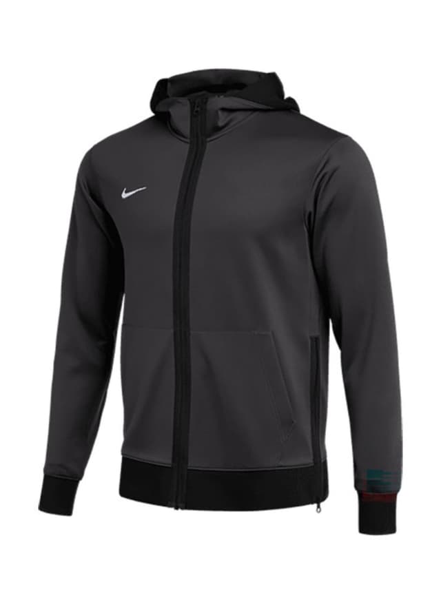 Nike Men's Therma Fit Showtime Full-Zip Hoodie - Dark Grey 3XL