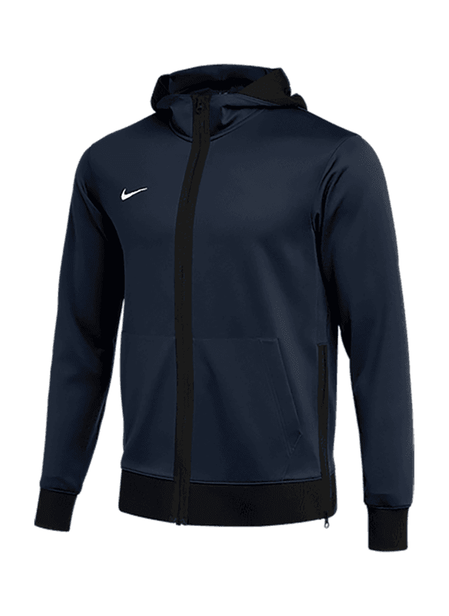 Nike Men's Therma Fit Showtime Full-Zip Hoodie - Navy 3XL