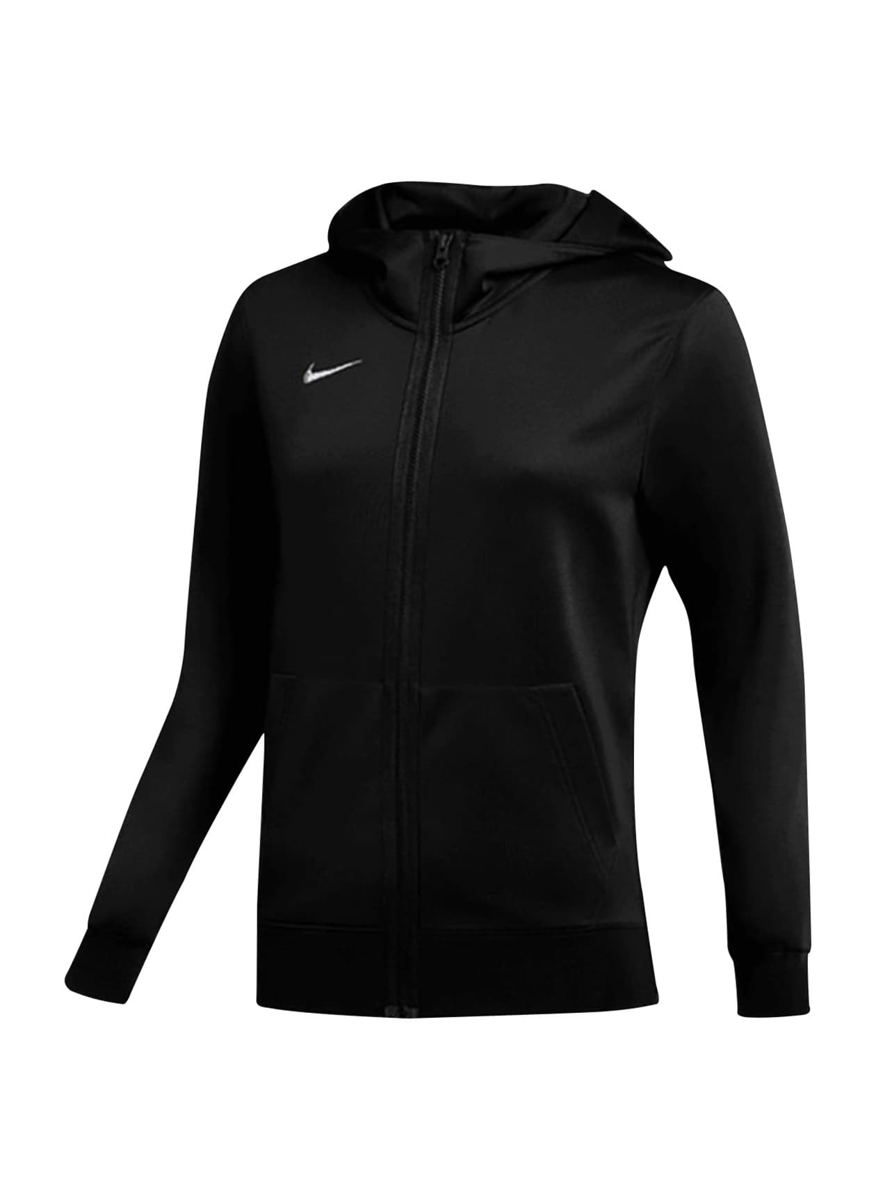 Nike Women's Therma Fit Showtime Full-Zip Hoodie - Black LG