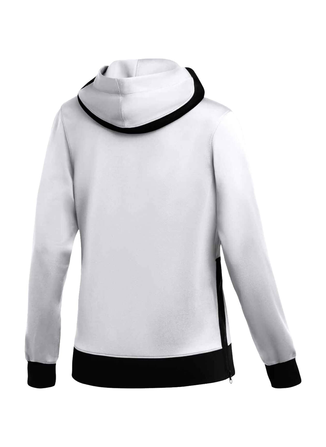 Nike Women's Therma Fit Showtime Full-Zip Hoodie - White LG
