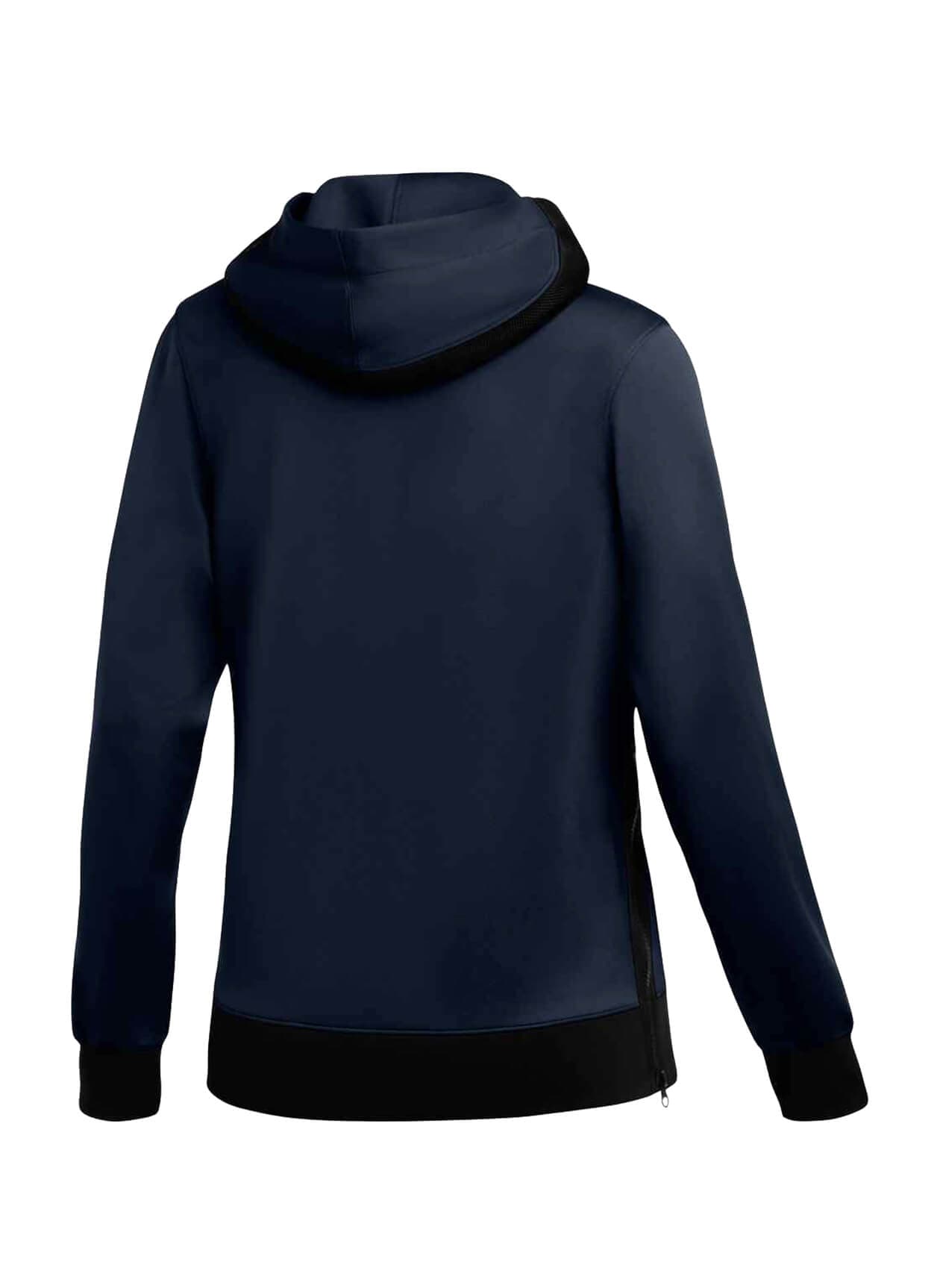 Nike Women's Therma Fit Showtime Full-Zip Hoodie - Navy LG
