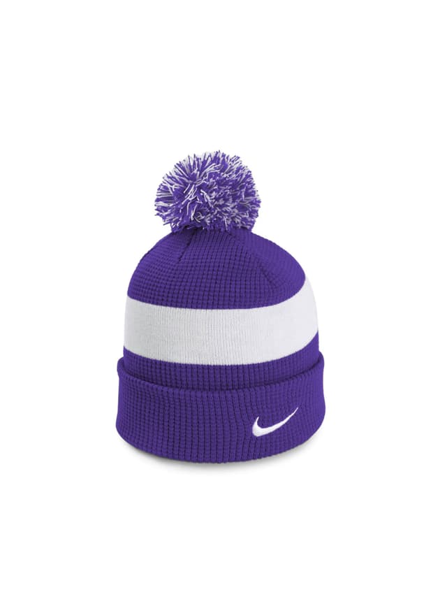 Nike Team Beanie Pom - Purple MISC