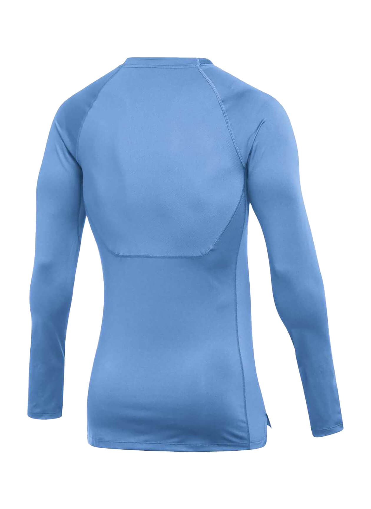Nike Men's Pro Tight Long-Sleeve T-Shirt - Cyan 3XL