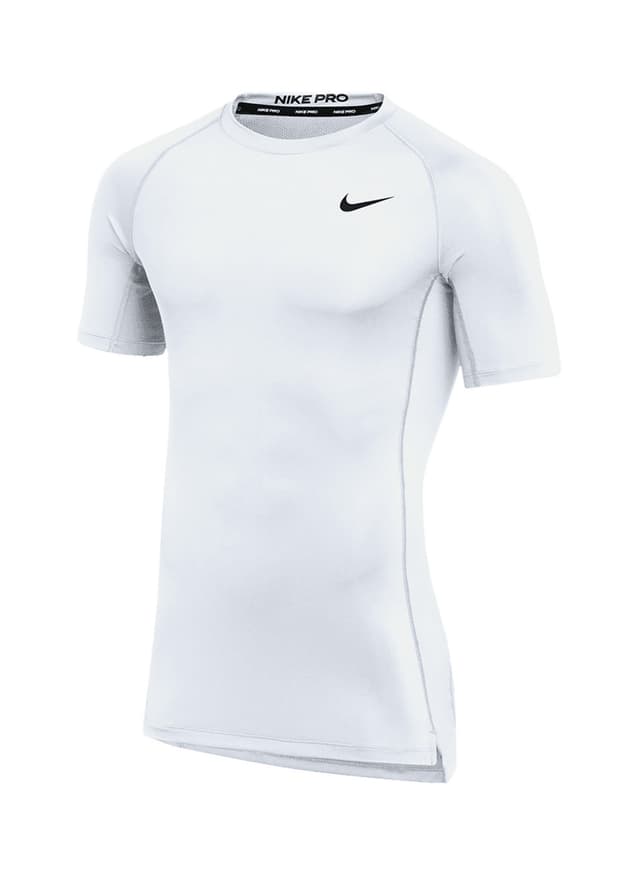 Nike Men's Pro Tight T-Shirt - White 3XL