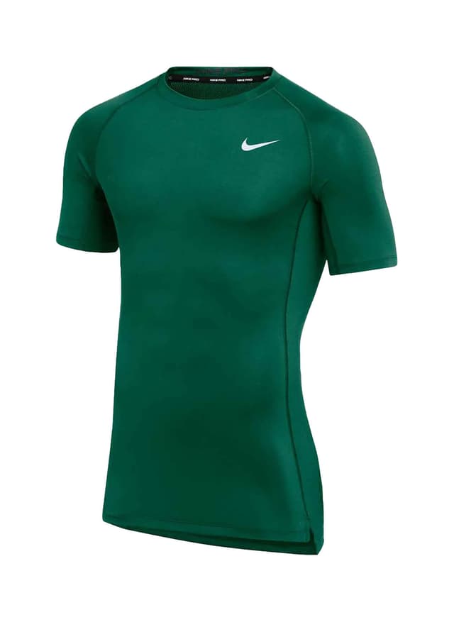 Nike Men's Pro Tight T-Shirt - Green 3XL
