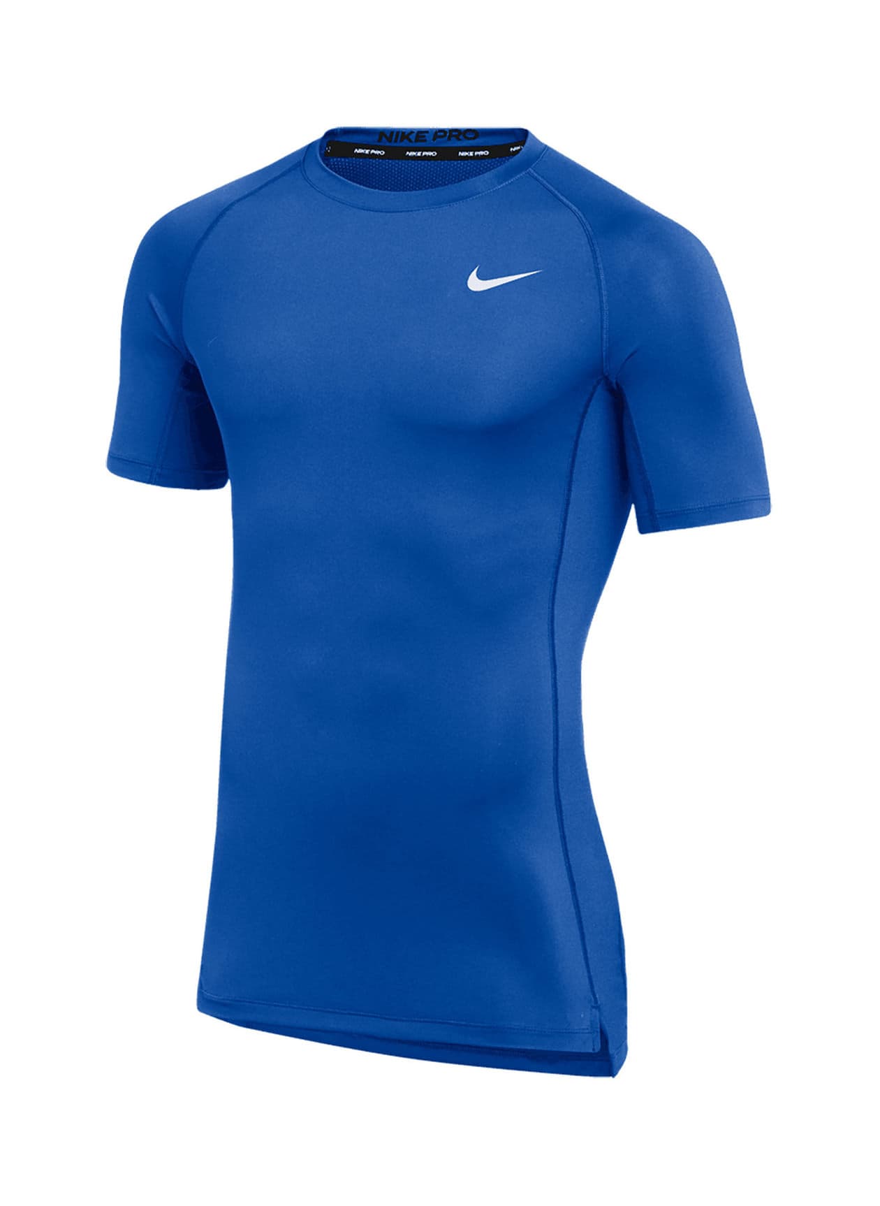 Nike Men's Pro Tight T-Shirt - Blue 3XL