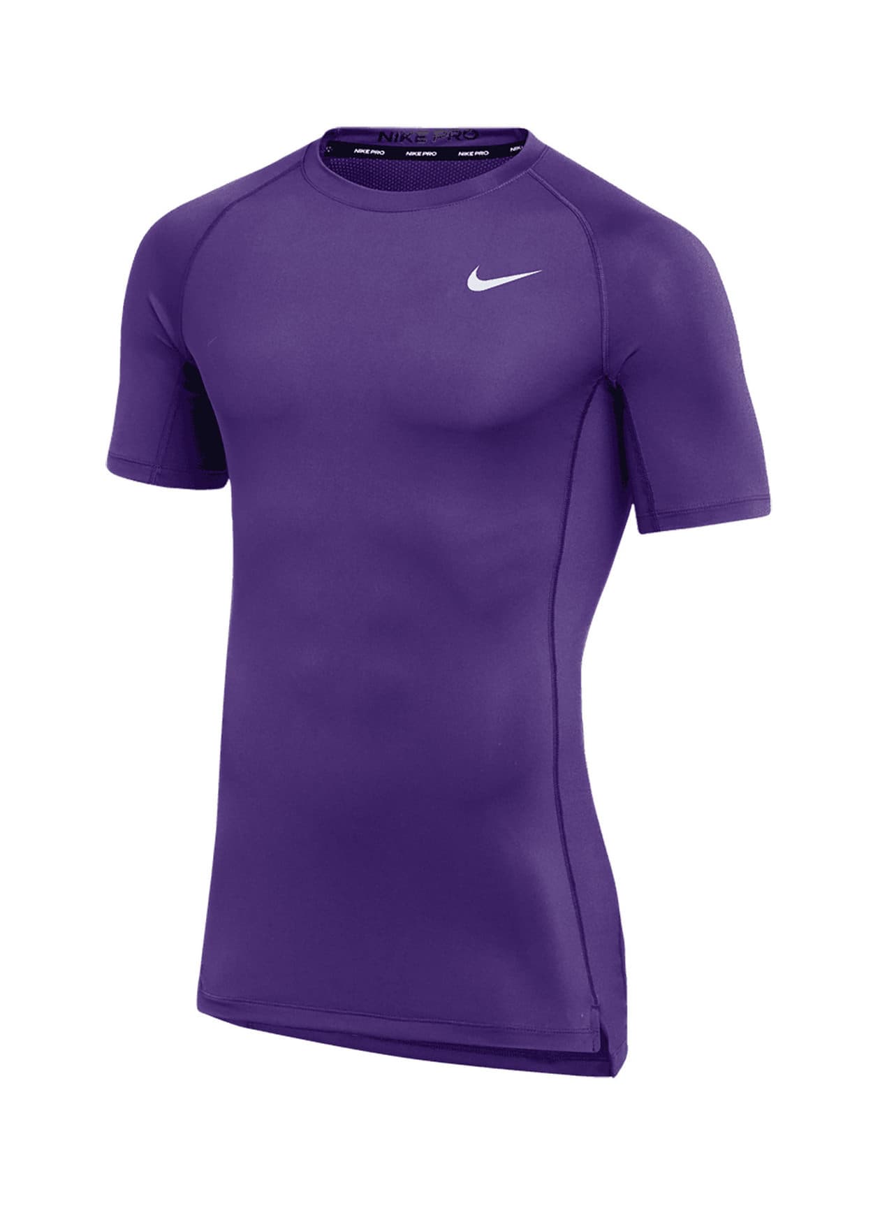 Nike Men's Pro Tight T-Shirt - Purple 3XL