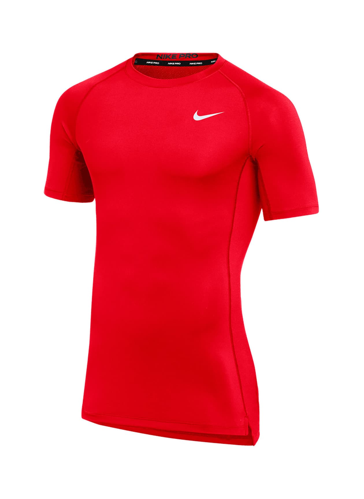 Nike Men's Pro Tight T-Shirt - University Red / White (657) 3XL