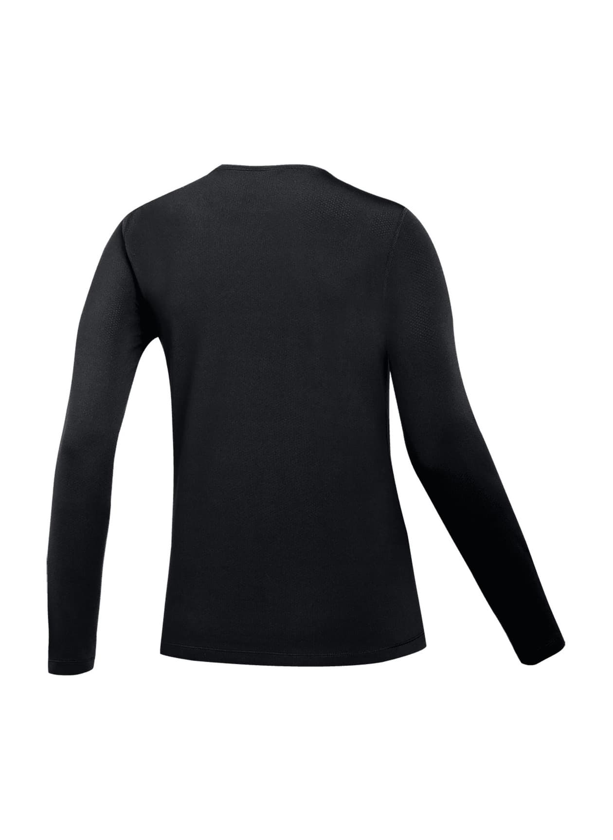 Nike Women's Pro Long-Sleeve Mesh T-Shirt - Black LG