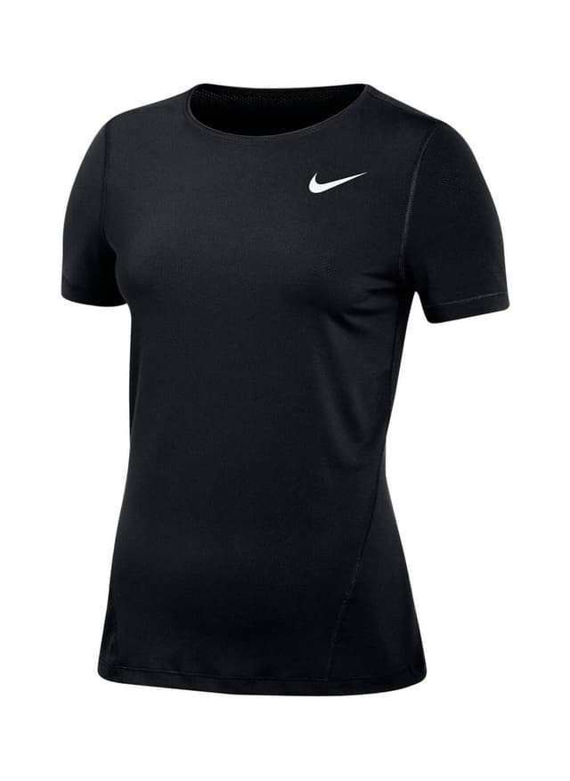 Nike Women's Mesh T-Shirt - Black LG