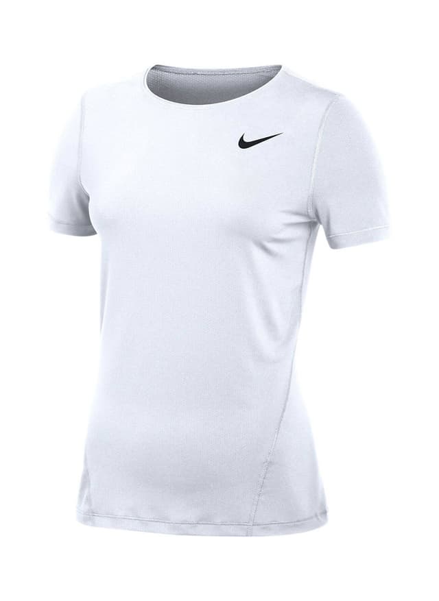 Nike Women's Mesh T-Shirt - White LG