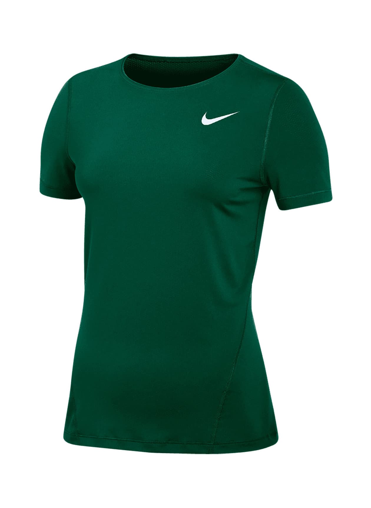 Nike Women's Mesh T-Shirt - Green LG