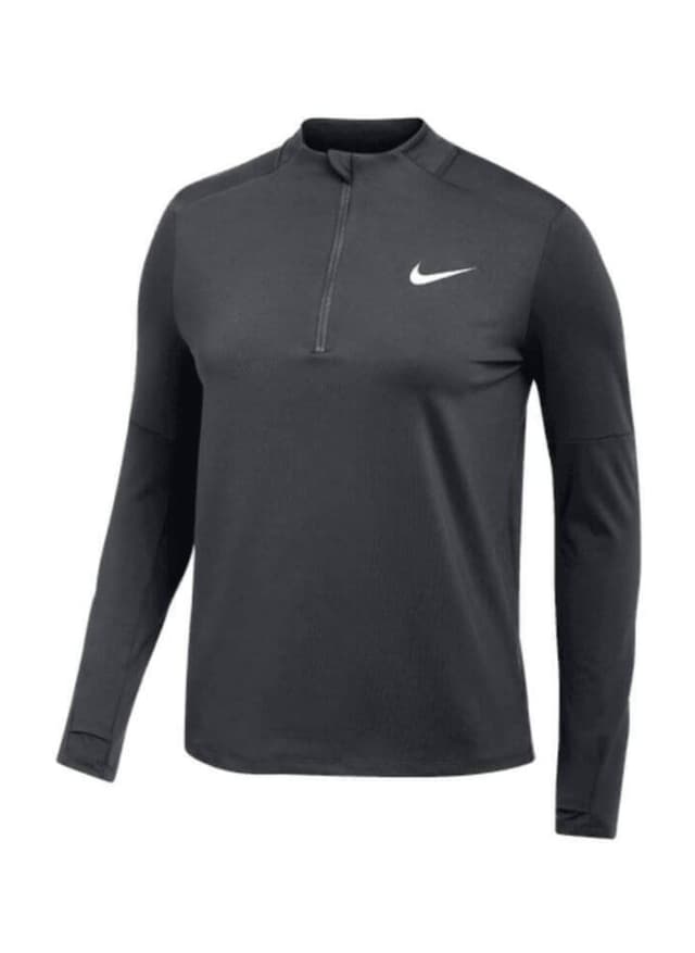 Nike Women's Nike Dri-FIT Element Half-Zip - Dark Grey LG