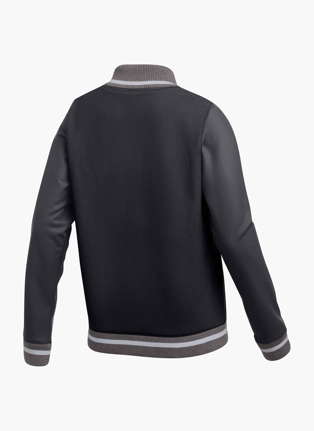 Nike Women's Letterman Jacket - Black LG