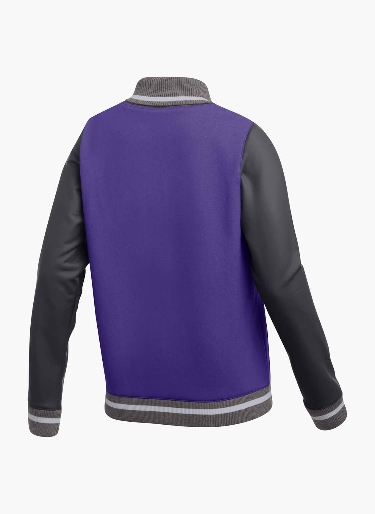Nike Women's Letterman Jacket - Purple LG