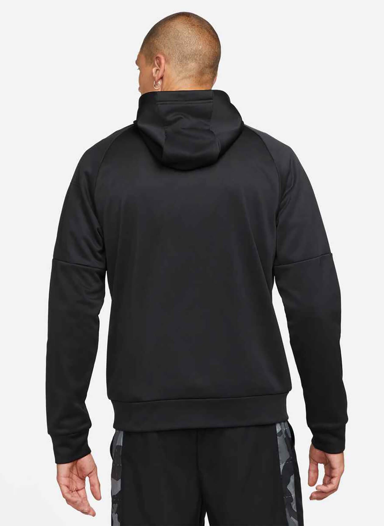 Nike Men's Therma-FIT Full-Zip Fitness Hoodie - Black 3XL