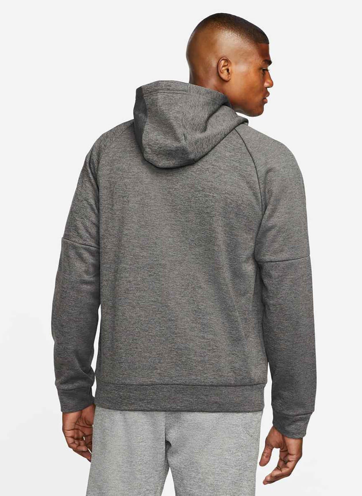 Nike Men's Therma-FIT Full-Zip Fitness Hoodie - Dark Grey 3XL