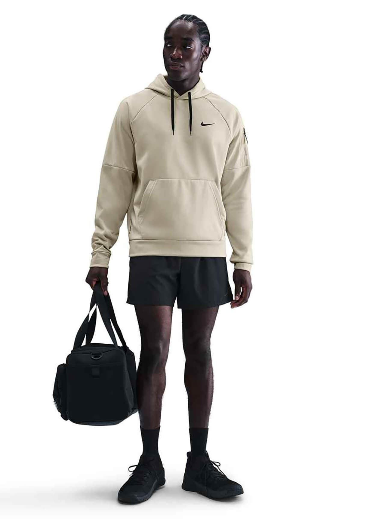 Nike Men's Therma-FIT Fitness Hoodie - Brown 3XL
