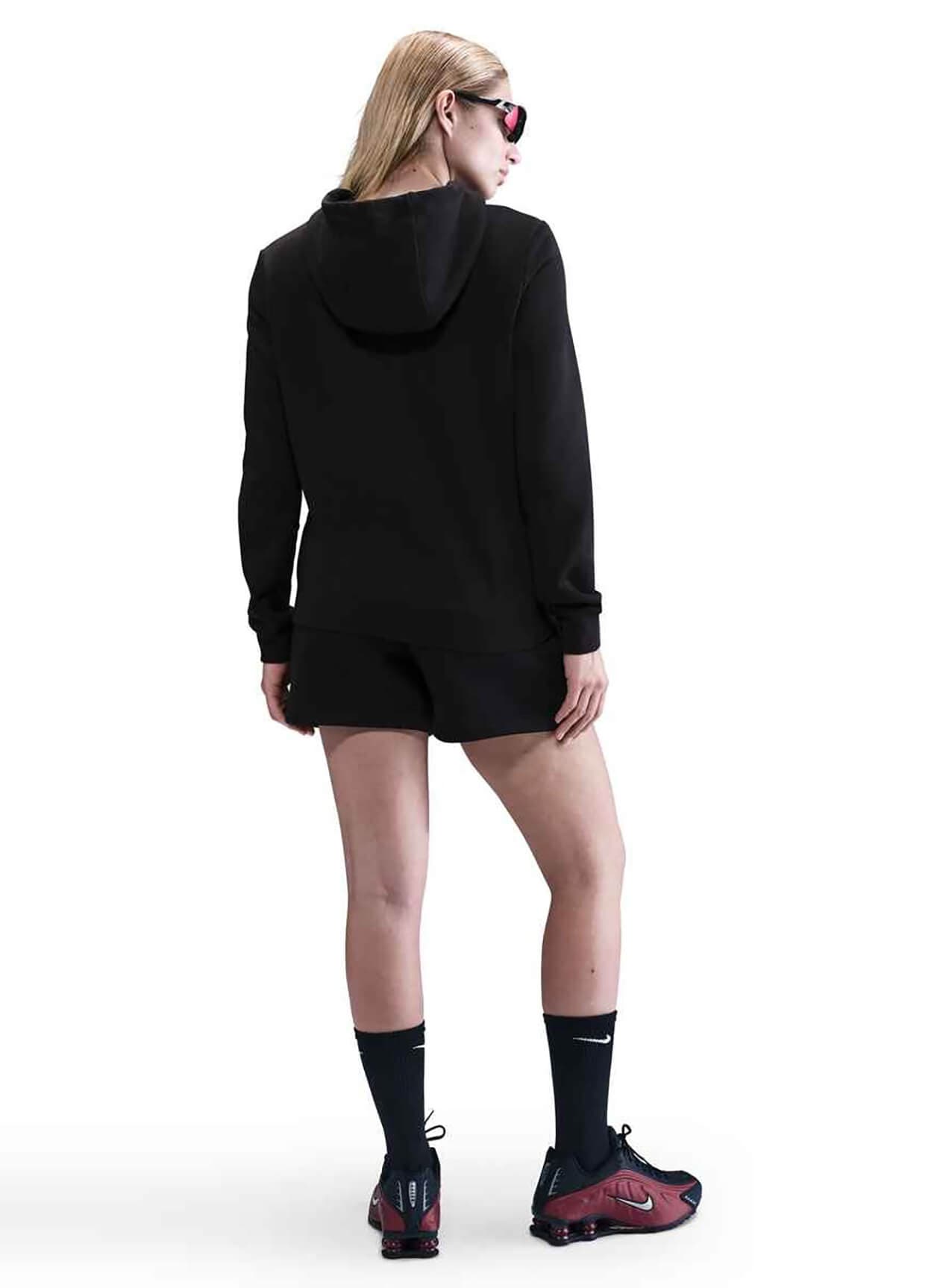 Nike Women's Sportswear Club Fleece Hoodie - Black LG