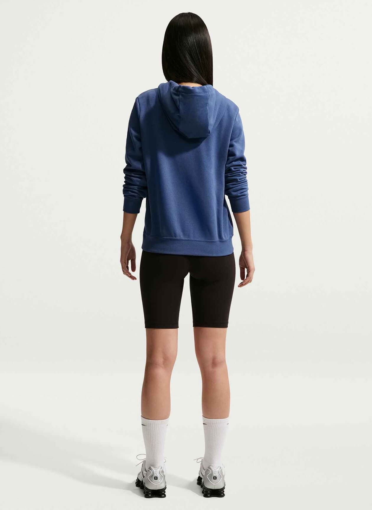 Nike Women's Sportswear Club Fleece Hoodie - Navy LG
