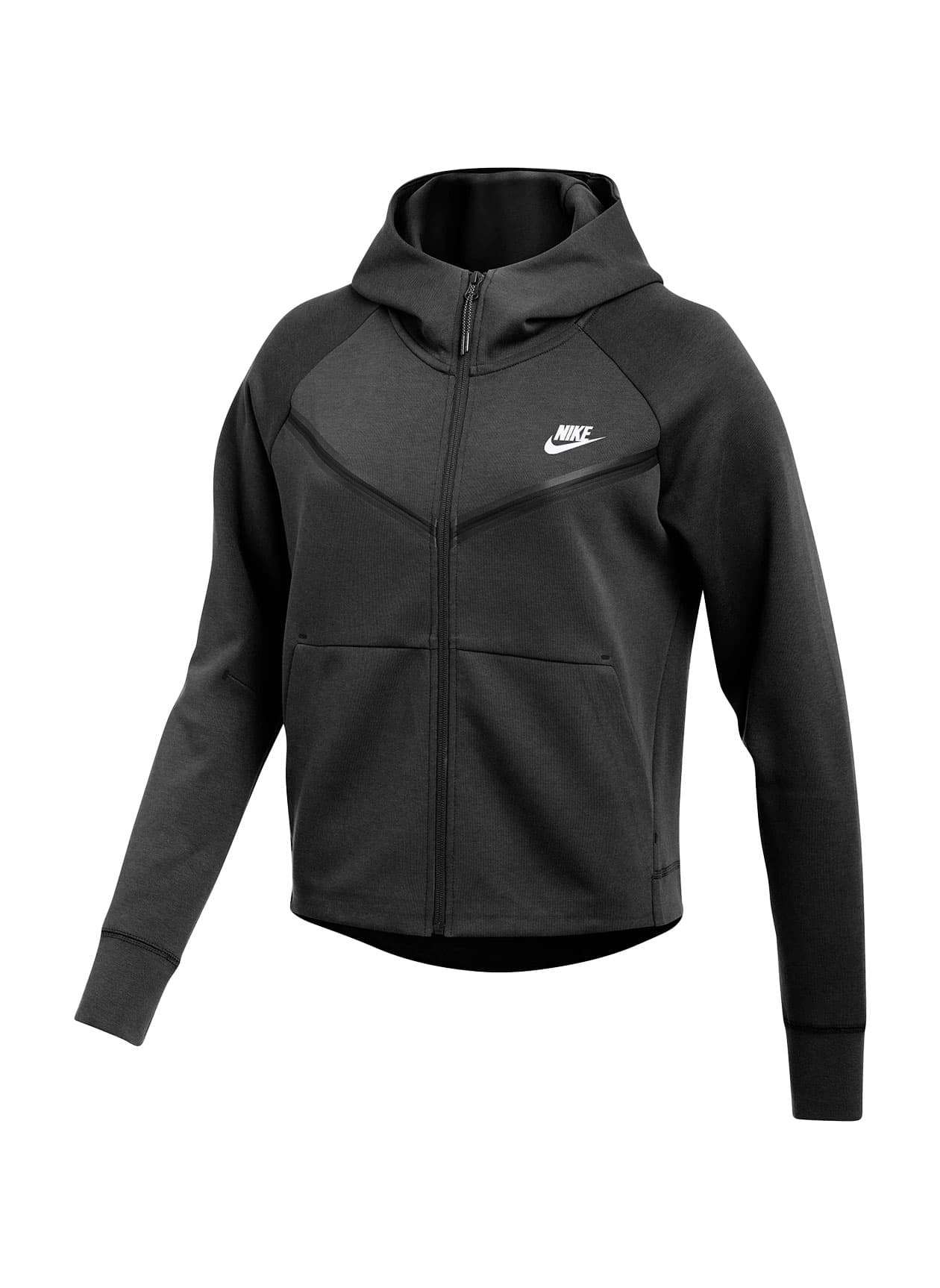 Nike Women's Tech Fleece Windrunner Hoodie - Black LG