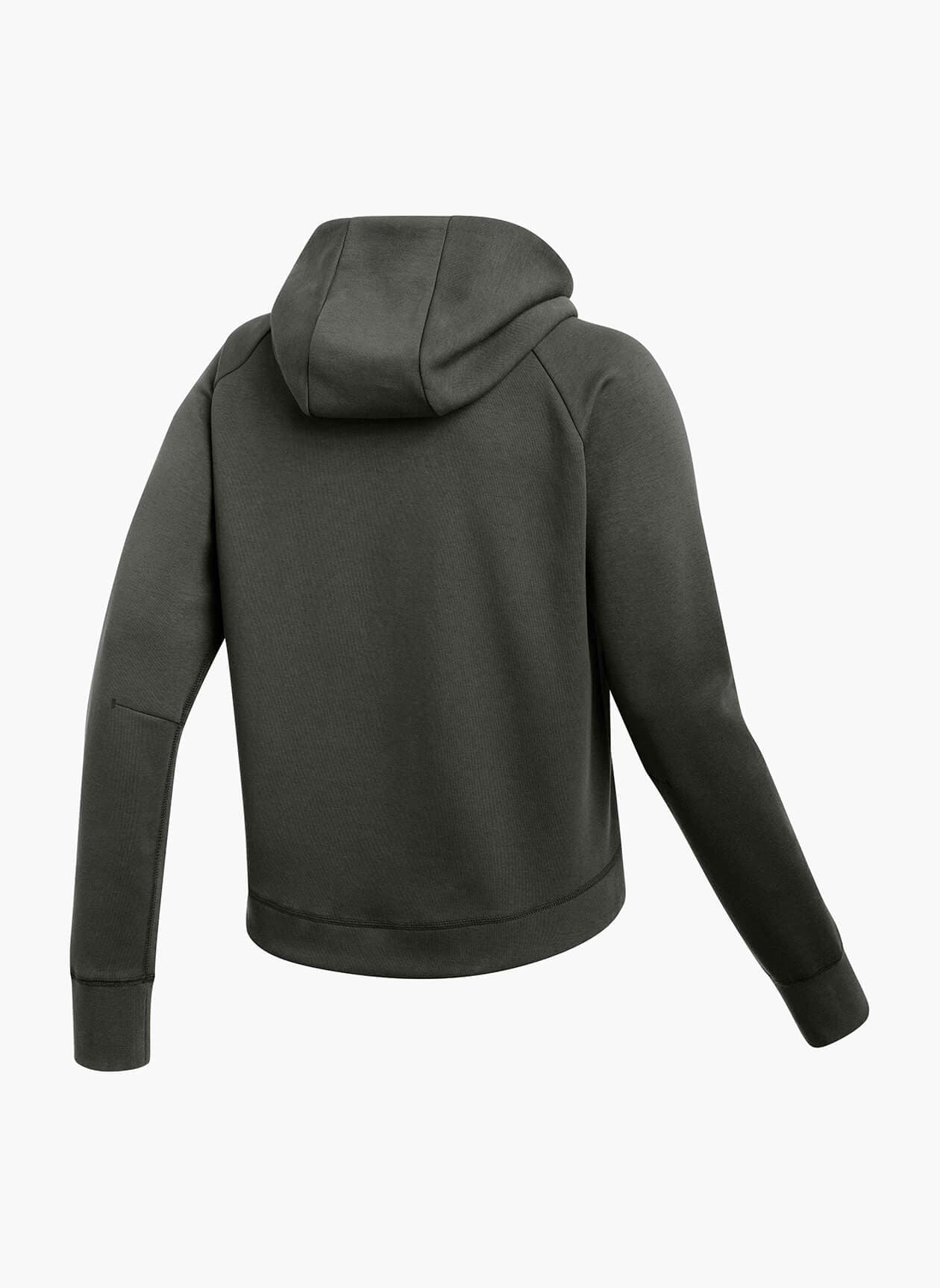 Nike Women's Tech Fleece Windrunner Hoodie - Dark Grey LG