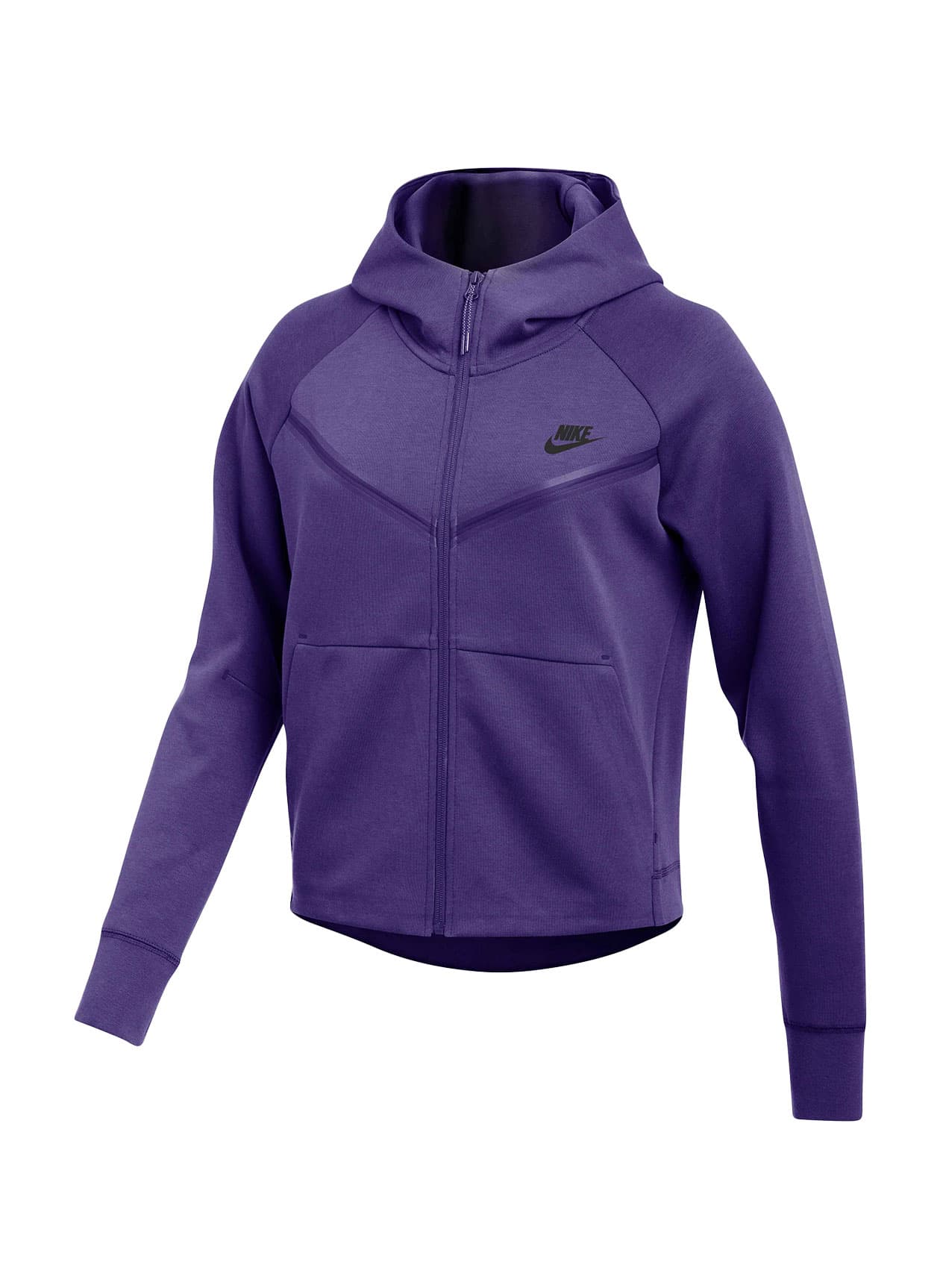 Nike Women's Tech Fleece Windrunner Hoodie - Purple LG