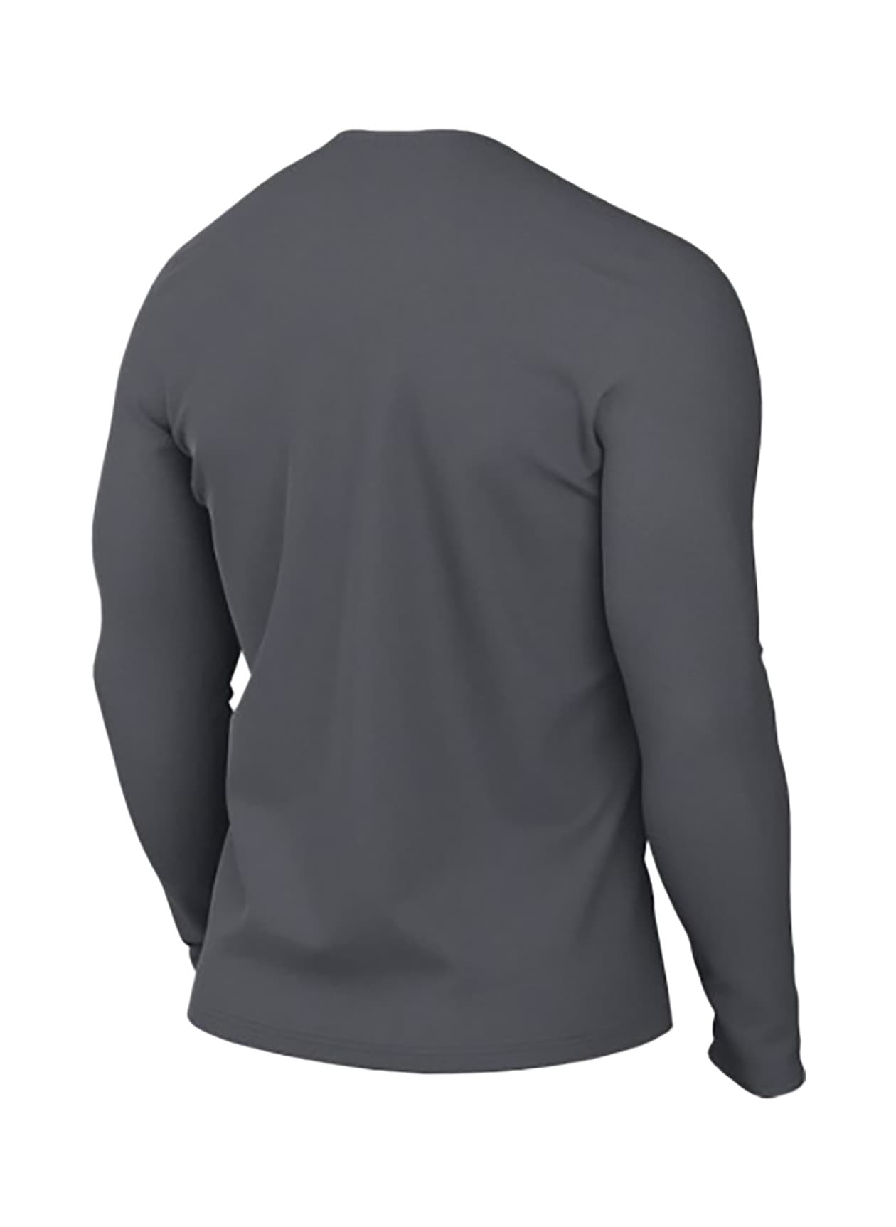 Nike Men's Legend Long-Sleeve Crew T-Shirt - Light Grey 3XL