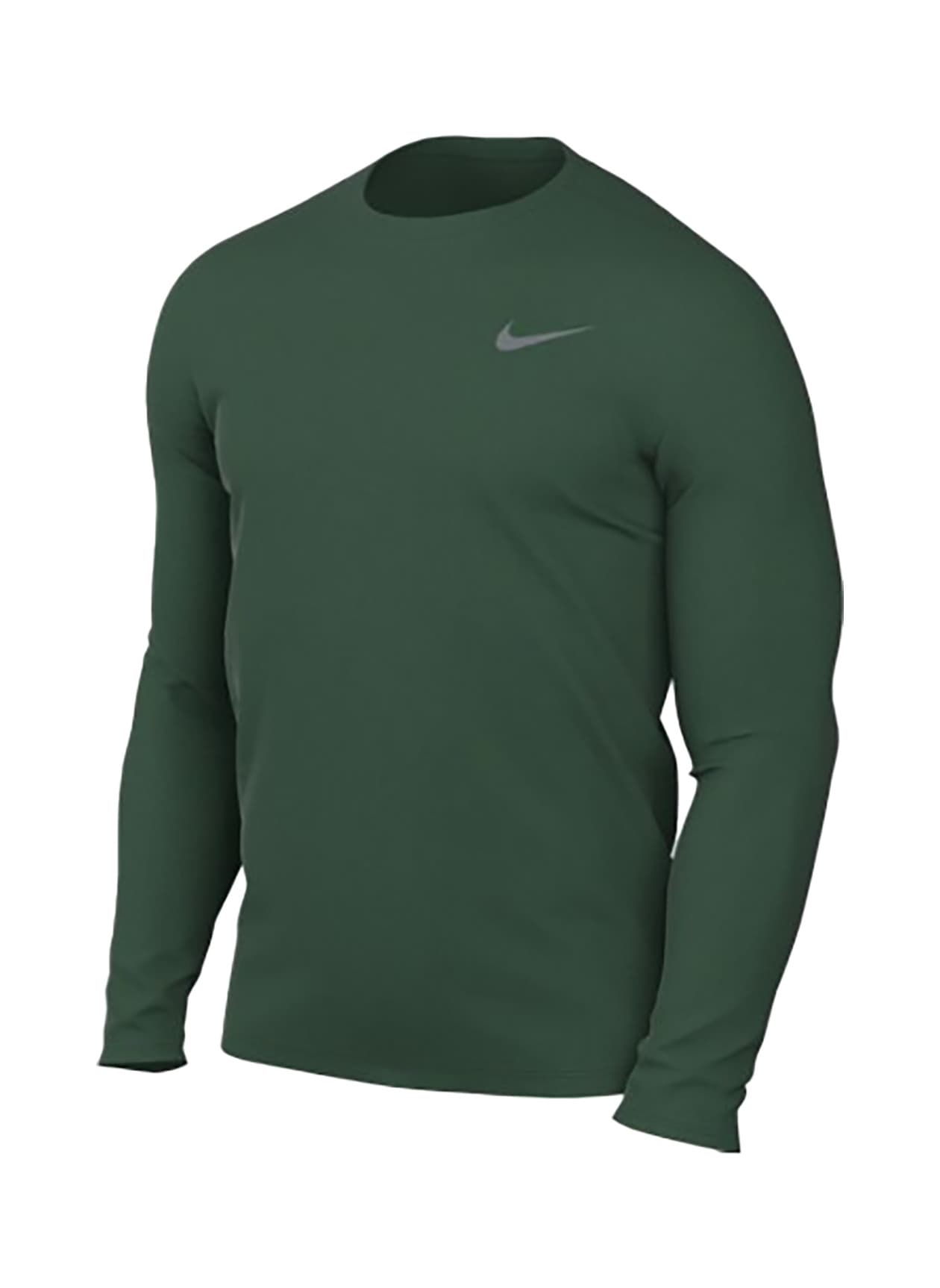Nike Men's Legend Long-Sleeve Crew T-Shirt - Gorge Green (341) 3XL