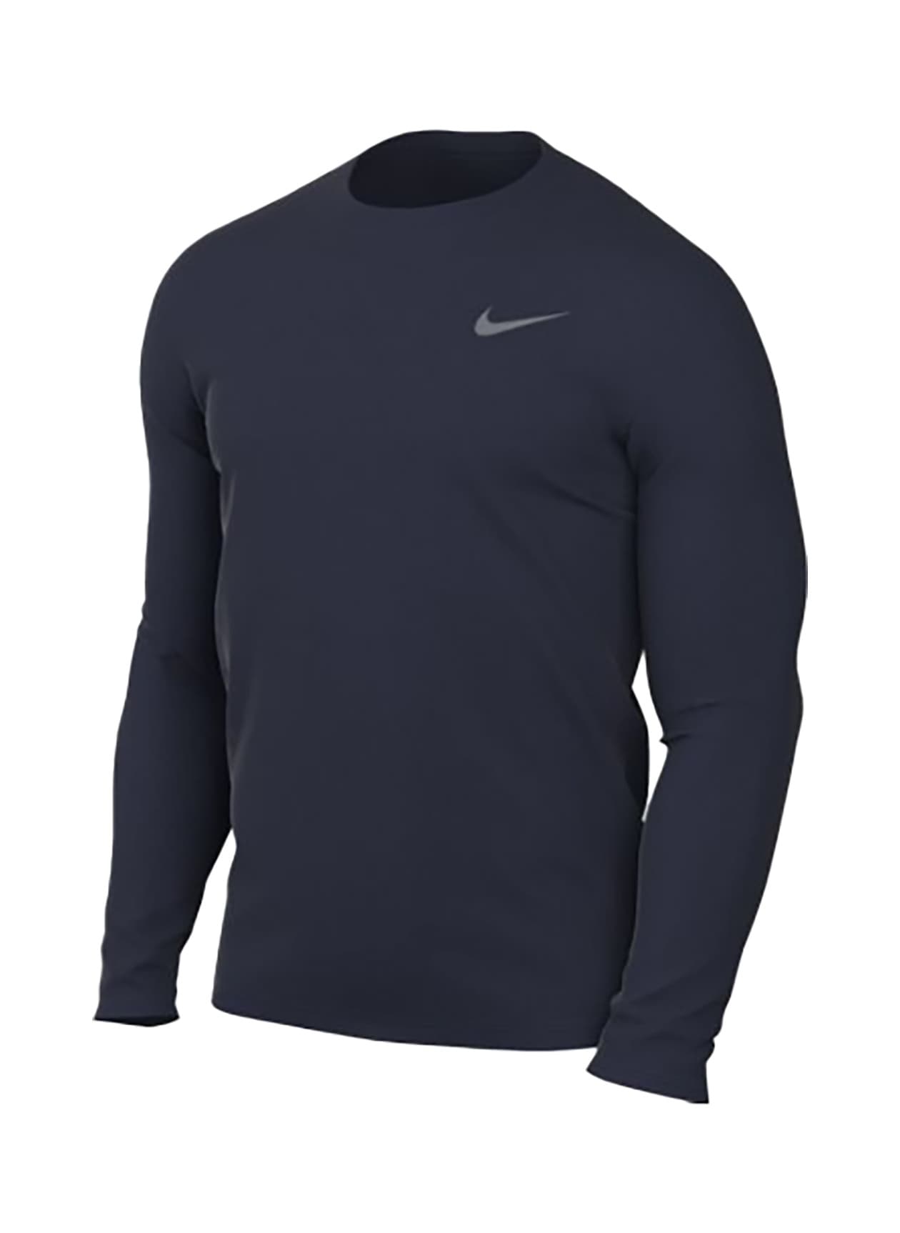 Nike Men's Legend Long-Sleeve Crew T-Shirt - Navy 3XL
