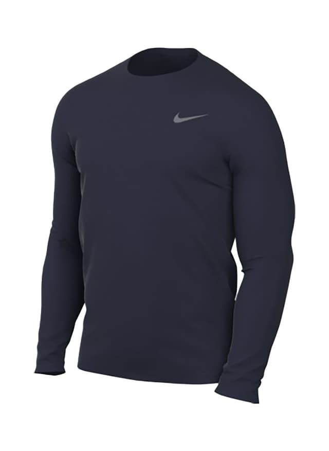 Nike Men's Legend Long-Sleeve Crew T-Shirt - Navy 3XL