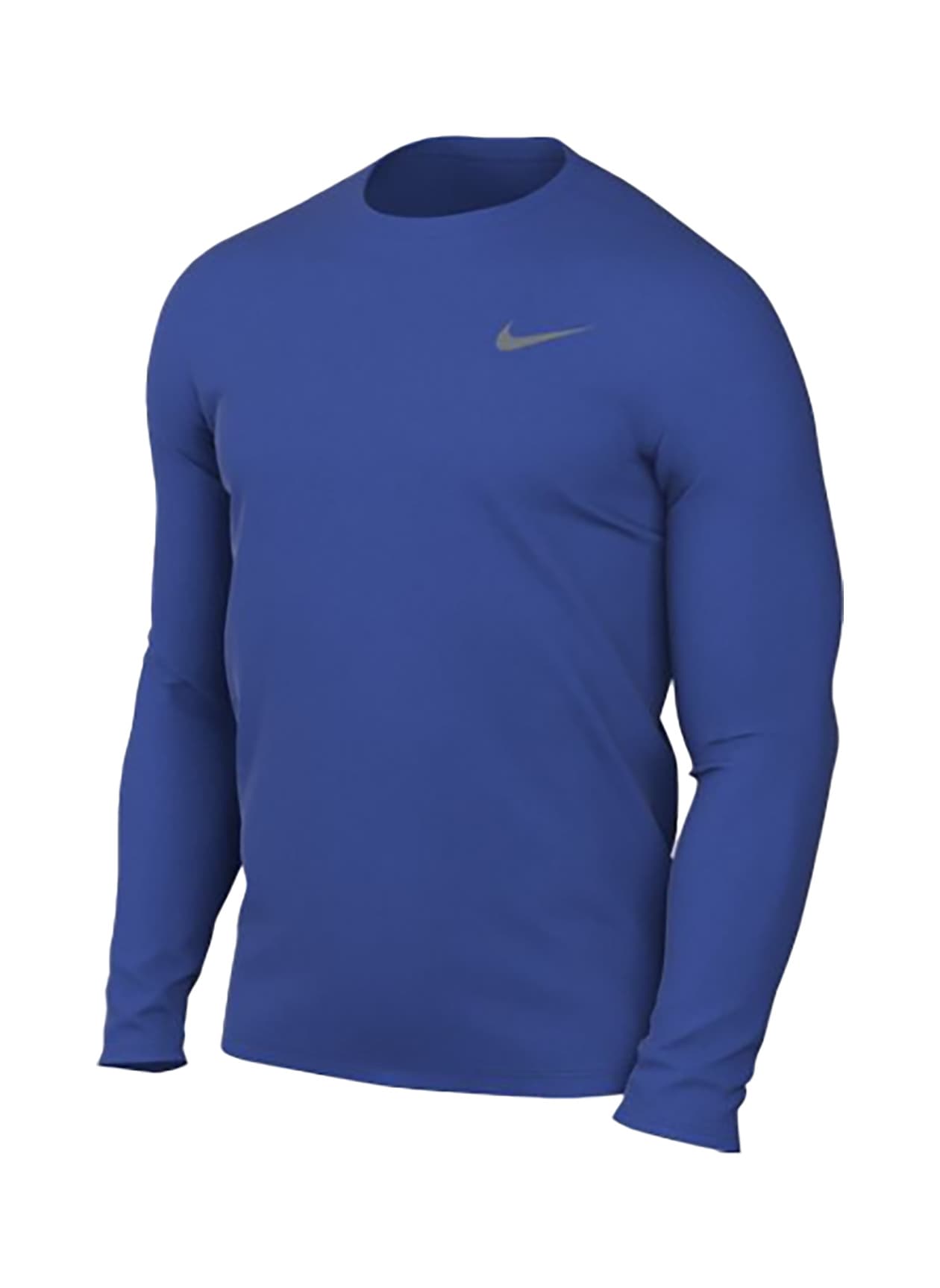 Nike Men's Legend Long-Sleeve Crew T-Shirt - Blue 3XL