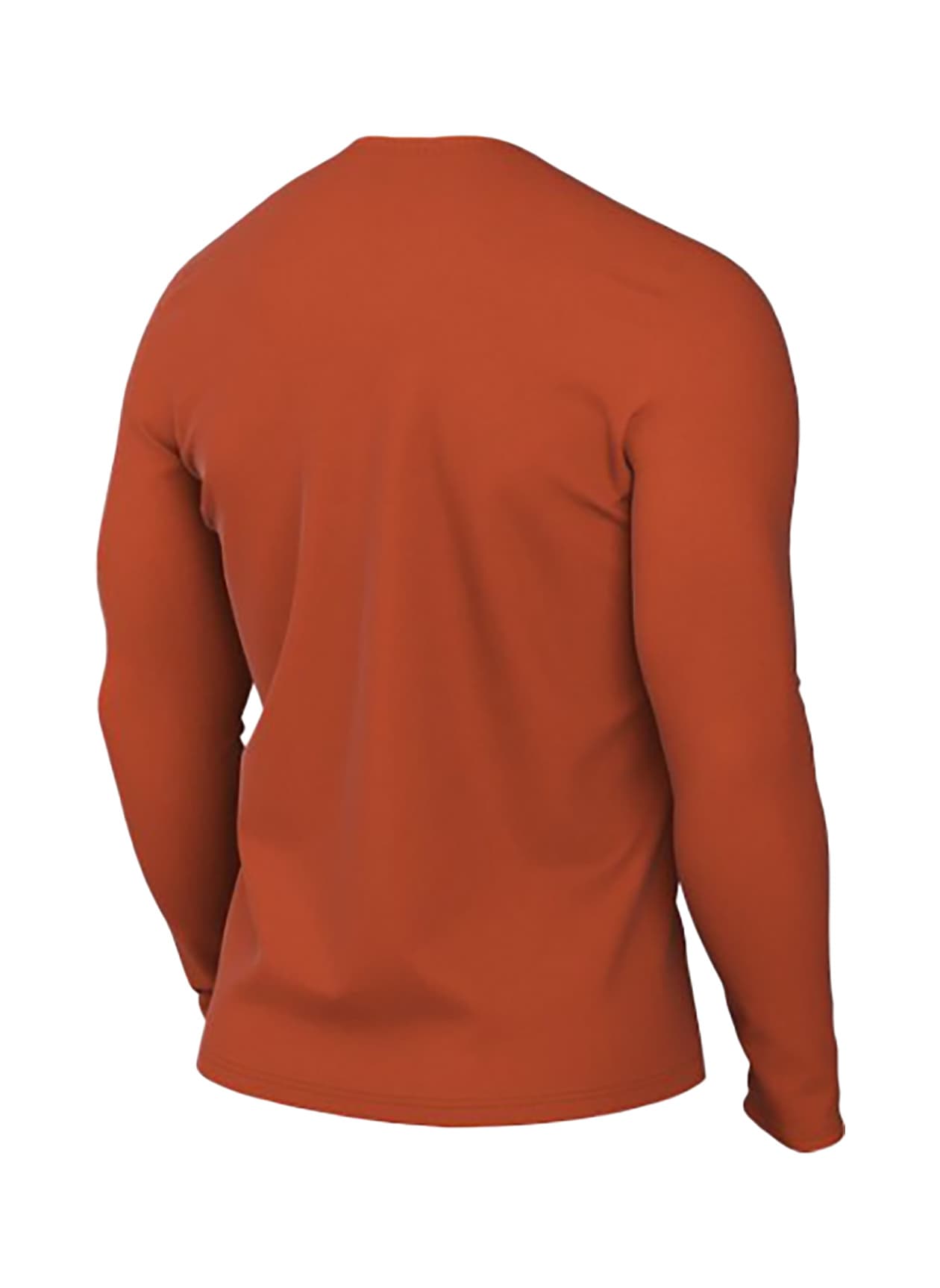 Nike Men's Legend Long-Sleeve Crew T-Shirt - University Orange 3XL