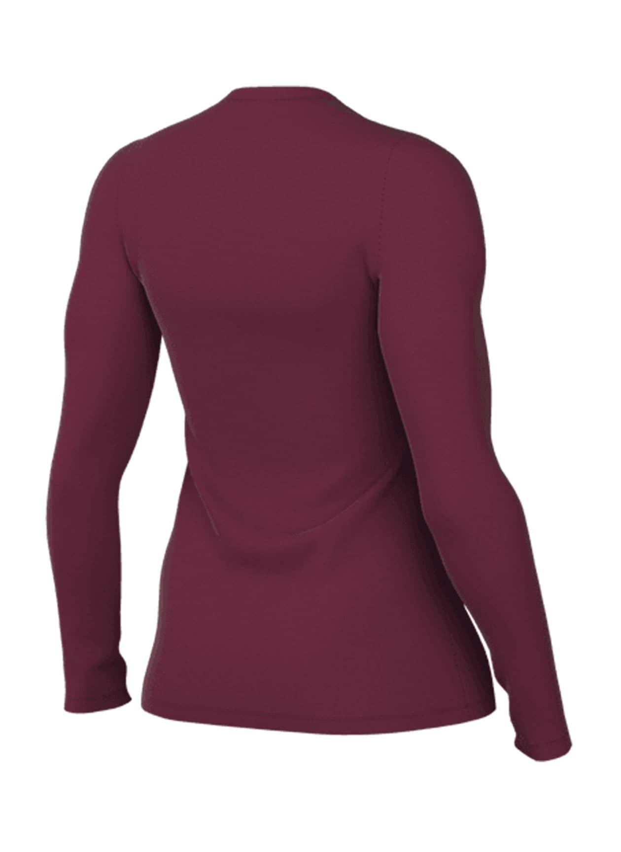 Nike Women's Legend Long-Sleeve Crew T-Shirt - Team Maroon (610) LG