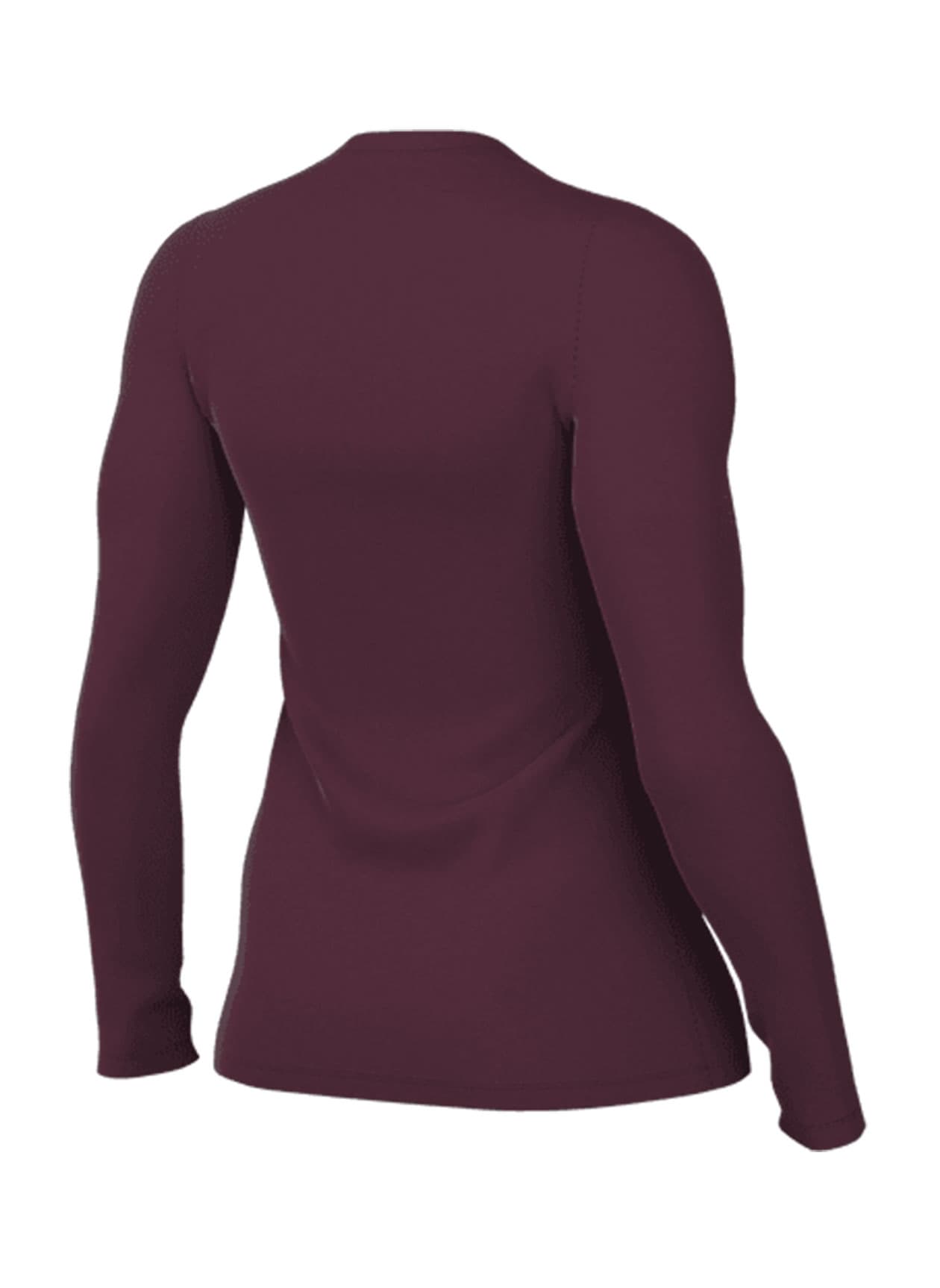 Nike Women's Legend Long-Sleeve Crew T-Shirt - Deep Maroon (669) LG