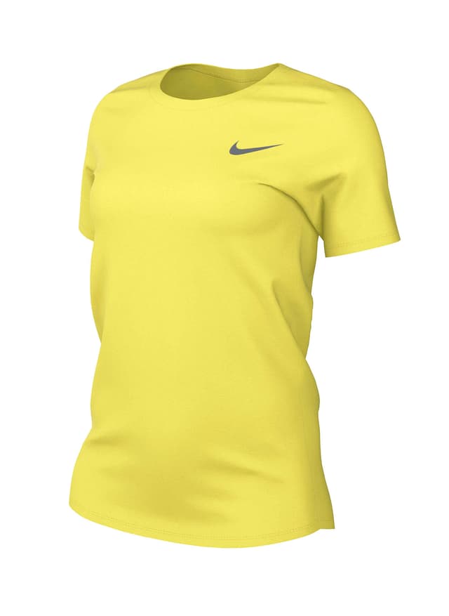 Nike Women's Legend Crew T-Shirt - Yellow Strike (700) LG