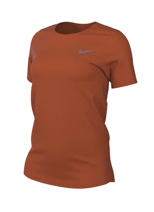 Nike Women's Legend Crew T-Shirt - University Orange LG