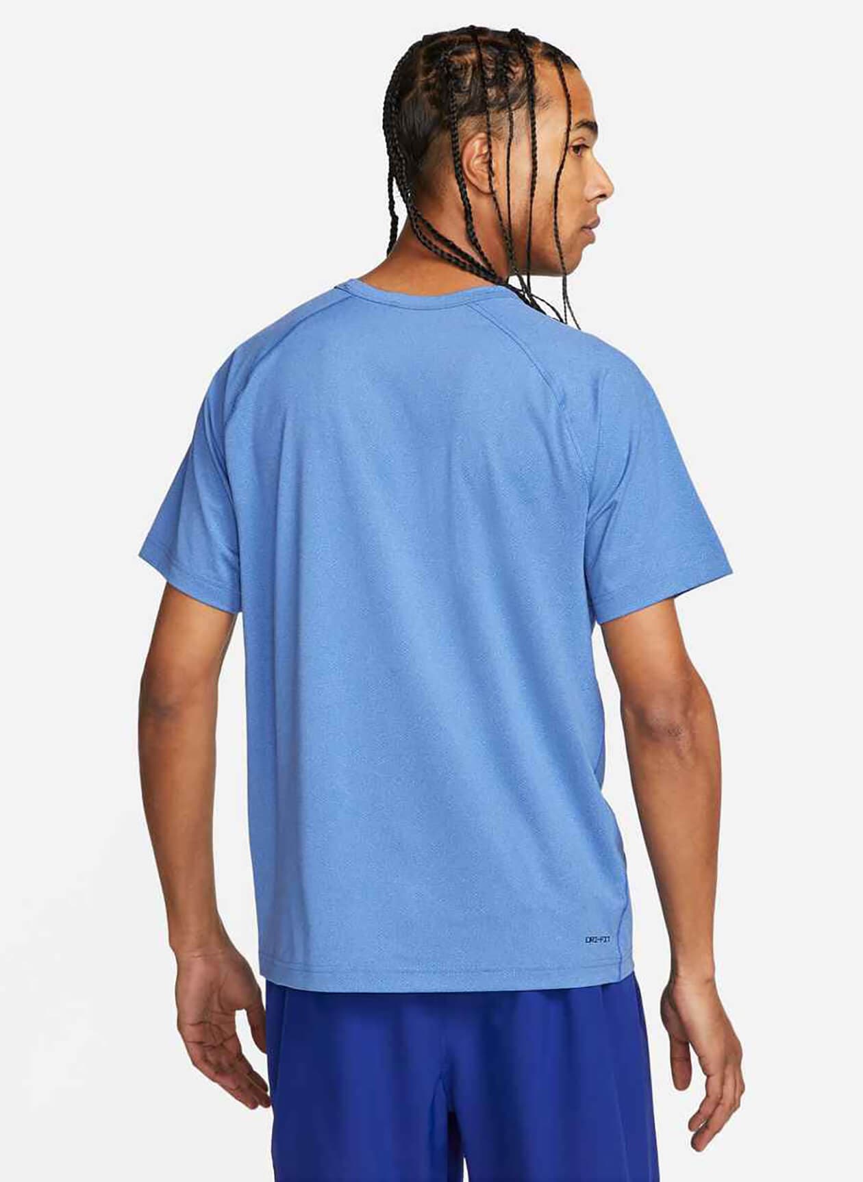 Nike Men's Dri-FIT Fitness T-Shirt - Game Royal / Heather 3XL